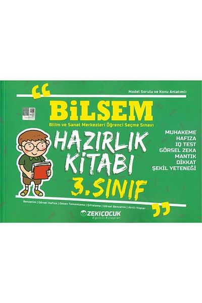 HN TEKSTİL Example Academy Bilsem 3rd Grade Preparation Book (new)