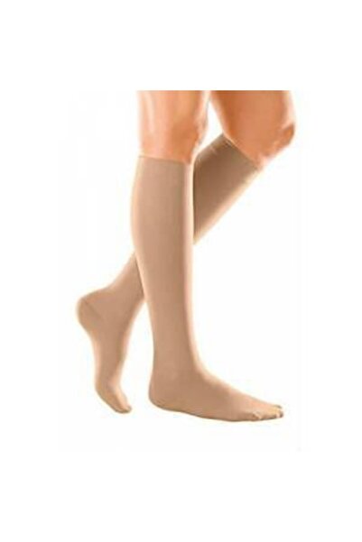 medi Mediven Medi Duomed Diz Altı Çorabı / Ccl2 Orta Basınç / Ten Rengi / Bur...