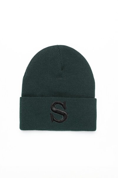 ŞapkaMania Beretă de lux cu două straturi, neagră, S