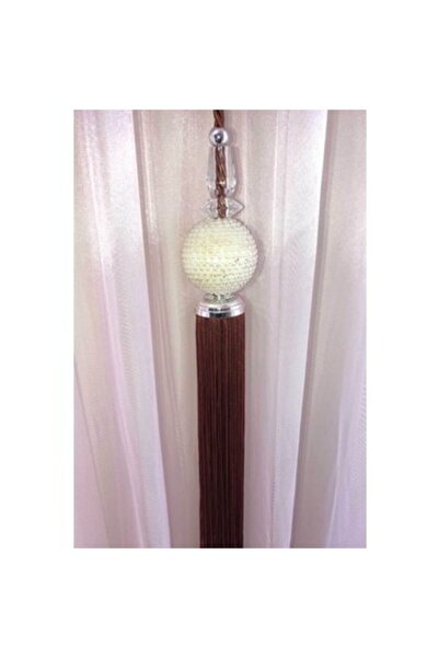 DEKOR PERDE Kahverengi Inci Sarkıt