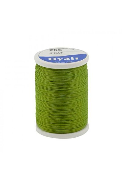 ATMACA TUHAFİYE Brodat manual cu etamină, cu 6 straturi, din mătase artificială, cu punct de cruce, culoarea aței de brodat Nr.: 266