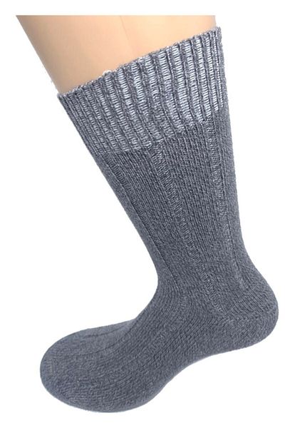 Bamuta Bamboo Socket Boot Socks Gray Seamless