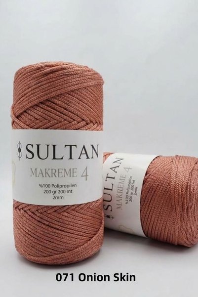 hobi dünyası evim 1 Piece of Macrame 4 Glittery Cords 200 Grams 200 Meters 2 ...