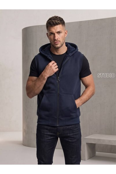 ysfwear سترة مزينة بالترتر مع جيوب