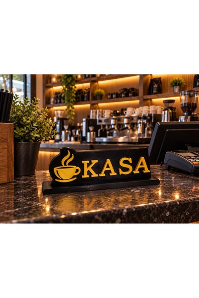 Restoran, Kafe, Barlar, Oteller, Pastane İçin ''KASA'' Yazısı