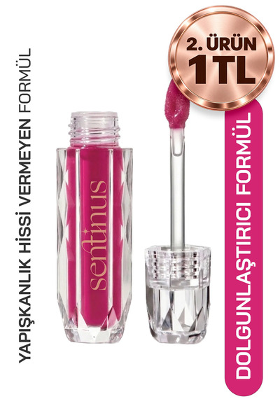 Sentinus Ex's Tears Lip Gloss – Glass Effect (Glass Lips), Shiny & Moisturizing Lip Gloss