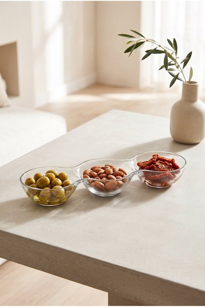 Paşabahçe Luxe 3 Bölmeli Kase