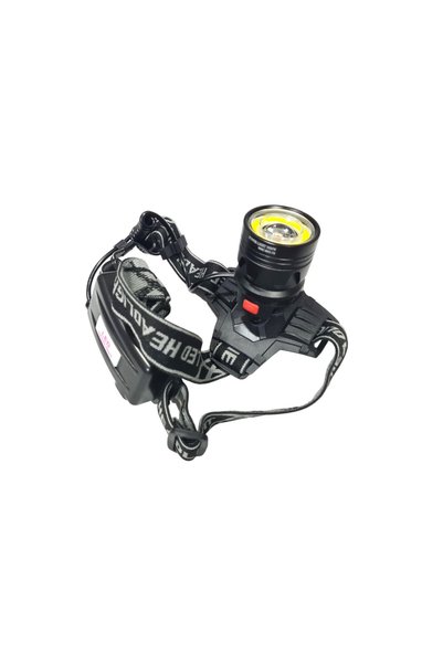SDX Market Lanternă frontală cu LED XM T6 plus COB și baterii, încărcare USB,...