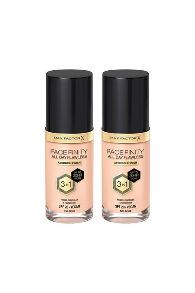 Max Factor 2x PACK Facefinity 3 in 1 - Primer, Concealer and Foundation # 55-...