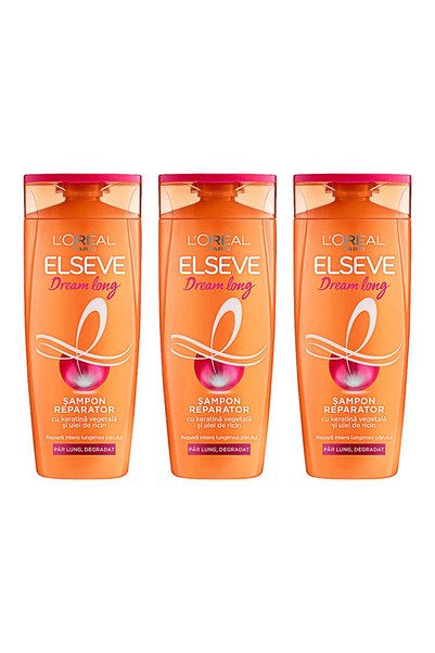 L'Oreal Paris 3x ΠΑΚΕΤΟ Elseve Dream Long Επανορθωτικό Σαμπουάν, 400ml