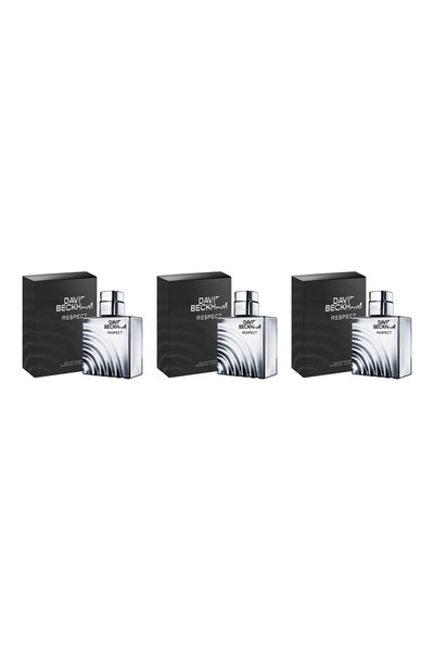 David Beckham 3x ΣΥΣΚΕΥΑΣΙΑ Respect Eau de Toilette , Ανδρικά, 40 ml
