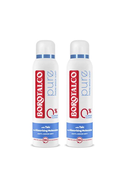 Borotalco 2x PACK Deodorant spray Pure Freshness 150ml