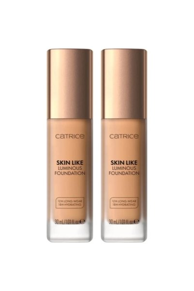 Catrice 2x PACK Skin Like Luminous Foundation, 43 W Catrice, 30 ml