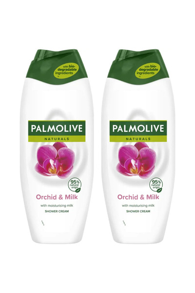 Palmolive Pachet 2x gel de duș, Orhidee și Lapte, 500 ml