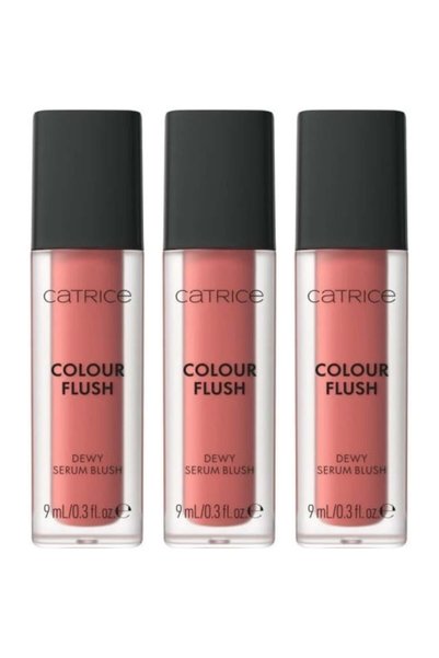 Catrice 3x PACK Serum Blush Colour Flush Dewy, Flushed Feelings 030 Catrice, ...