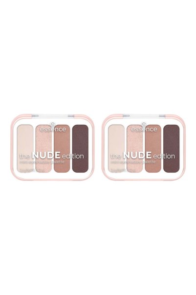 Essence 2x PACK Mini eyeshadow palette the NUDE edition, Essence, 3.6 g