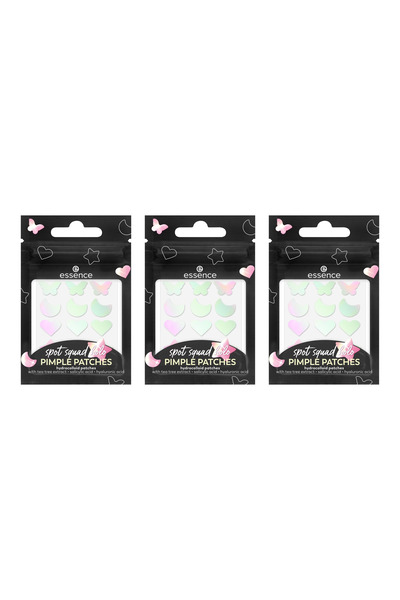 Essence 3x Pachet Plasturi pentru acnee, 10 Starlight Vibes, Spot Squad, 24 b...