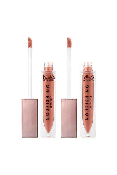 MUA Makeup Academy 2x PACK Lip Gloss Nourishing – Heartfelt