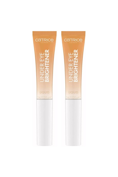 Catrice Pachet de 2 iluminatoare lichide 020 Warm Nude, iluminator pentru zon...