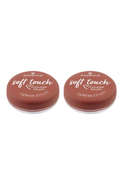 Essence 2x PACK Soft Touch Mousse Rouge #20 – Rustic Rouge, 5 G 5 gr