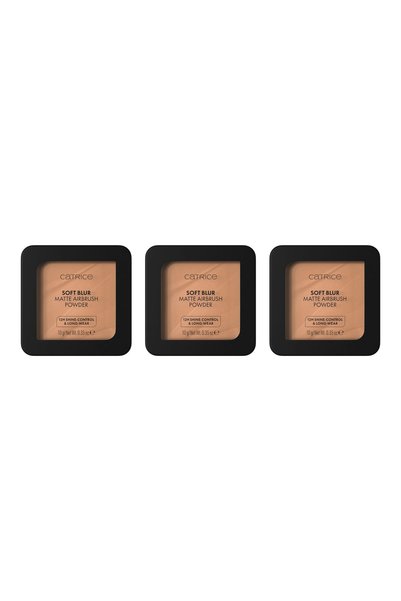 Catrice 3x PACK Soft Blur Airbrush Matting Powder #040w 10 g