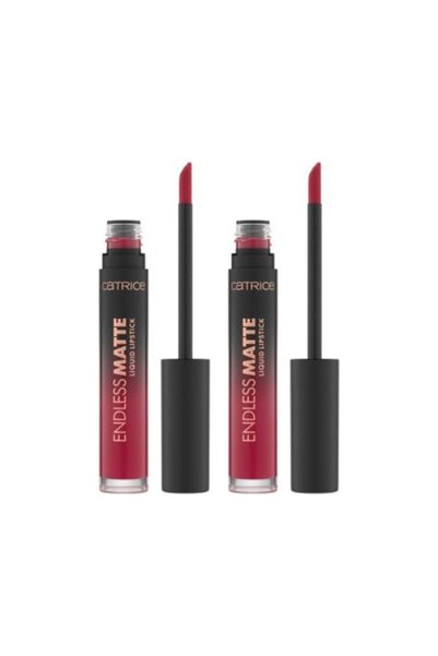 Catrice Pachet de 2 rujuri lichide mate, 080 Love Potion, Endless Matte, 4,5 ml