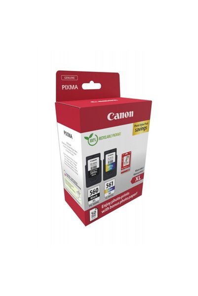Canon Pachet cartuse cerneala Photo Value Pack 3712C008AA, PG-560XL Negru,