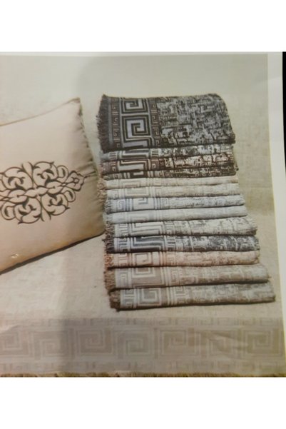LindoHome Cotton 2-Piece Sofa Cover, Bursa Woven, 220X180 Multi-Purpose Cover, Pique, Divan Cover