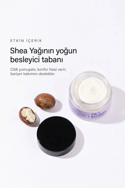 Polente Natural Pro Retinol Night Cream - Retinol İçeren Gece Bakım Kremi (50 ml)
