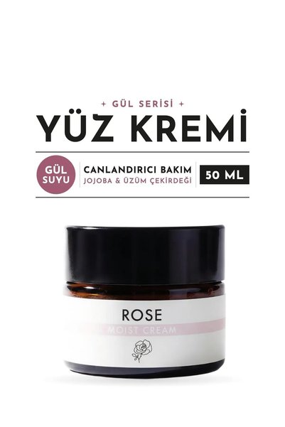 Polente Natural Gül Canlandırıcı Yüz Kremi (50 ml)