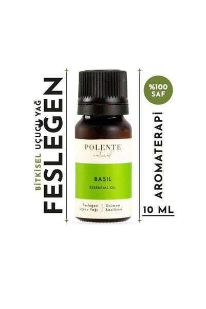 Polente Natural زيت الريحان العطري - نقي 100% (10 مل)