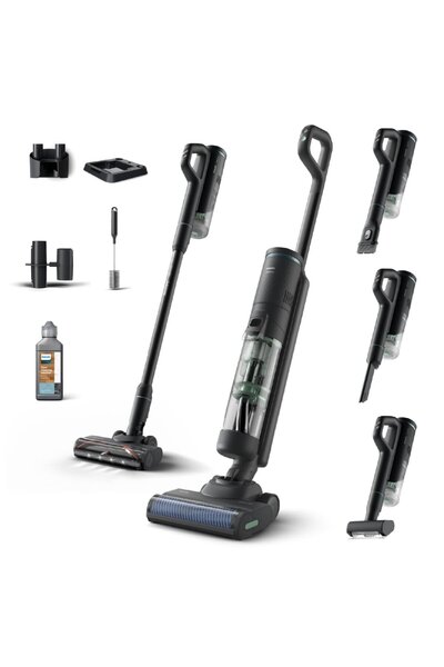 Philips 7000 Serisi AquaTrio Kablosuz Dikey Süpürge, Islak ve Kuru Temizlik, ...