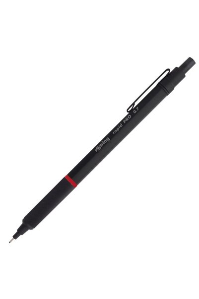 Rotring قلم رصاص ميكانيكي برو 1904257، أسود، 0.7 ملم،
