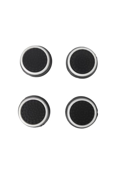 Genel Markalar Analog Koruyucu Ps4/Ps5/ ile Uyumlu Pad Siyah Beyaz 4lü Paket ...