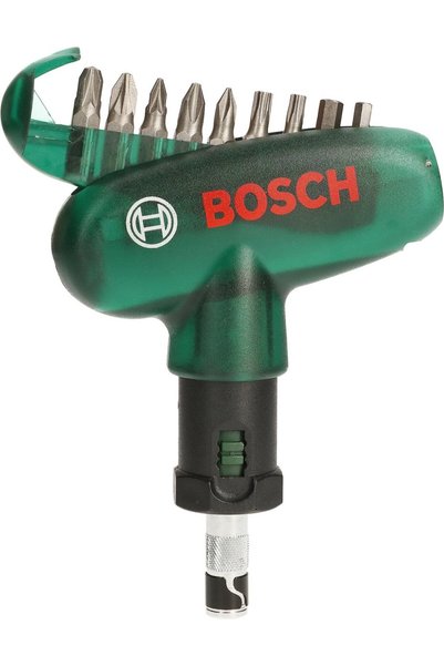 Bosch Professional Accessories Diy Circirli Tornavida Ve 9 Vidalama Ucu, Gri