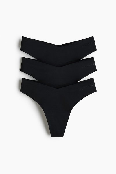 H&M 3'lü Thong Spor Külotu DryMove™