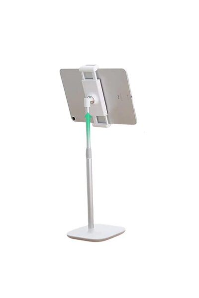 Ugreen Yükseklik ve Açı Ayarlı Masaüstü Telefon ve Tablet Tutucu Stand Beyaz