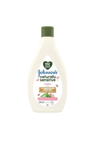 Johnson's Baby لوشن طبيعي للبشرة الحساسة 395 مل