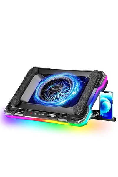 Classone GT100 Gaming Laptop Sogutucu 2200RPM, Rgb Işıklı, LED Display Notebo...