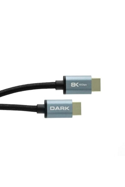 Dark 2M HDMI 2.1 8K60/4K144, 48G, Alüminyum Başlık HDMI Kablo (-HD-CV21L200G)