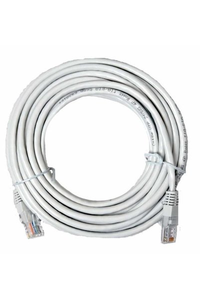 vuralsin38 25mt 25 Metre +tv Fiber Adsl Modem Bilgisayar Arası Ethernet Internet Kablosu Ağ Network