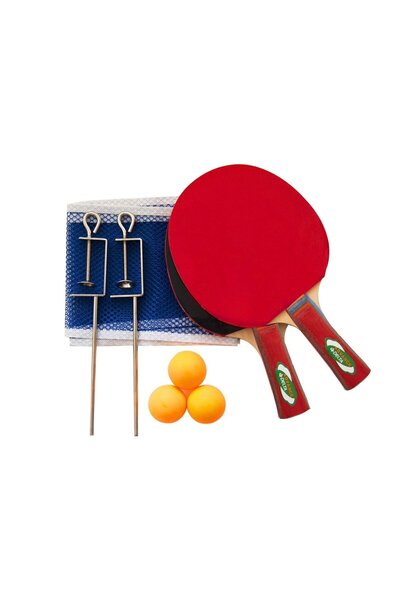 DELTA SPOR Delta Ds 870 Masa Tenisi Raket Seti, Unisex, Çok Renkli, Tek Beden