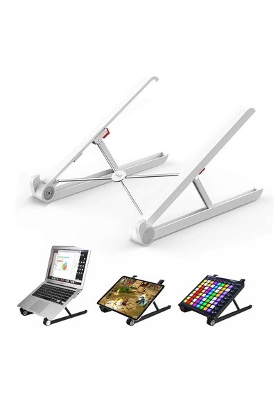 Bix X1 Laptop Sehpası, Katlanabilir, Tablet Sehpası, Alüminyum Alaşım, Sınıf Çalışması,