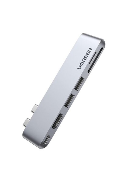 Ugreen Macbook Pro Air İçin Thunderbolt 3 Type-C HDMI USB 3.0 TF SD Kart Okuy...