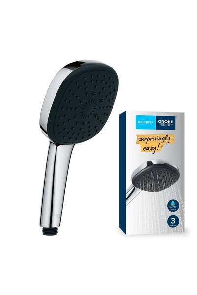 Grohe Vitalio Comfort 110 El Duşu, 3 Akışlı (Masaj, Yağmur & Jet), SmartSwitc...