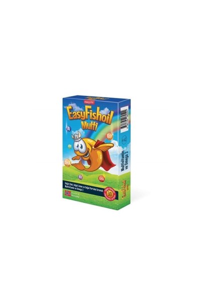 Easy Fishoil EasyFishOil Multi + 3 30 Çiğnenebilir Jel Form