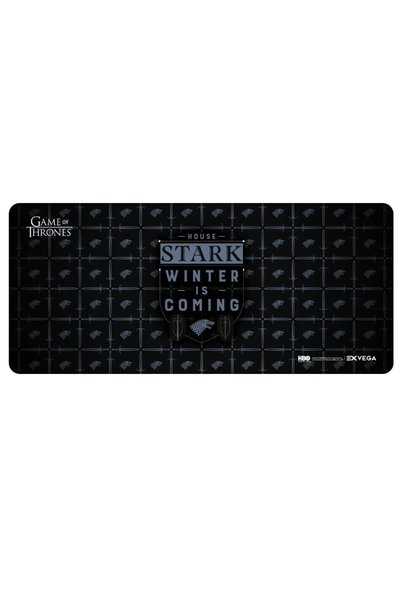 EXVEGA 90X40 CM MousePad (Game Of Thrones House Stark Winter)