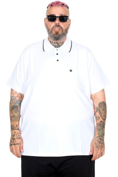 ModeXL Mode XL Large Size t Shirt Polo Lycra Single Jersey with Pocket 21558 ...