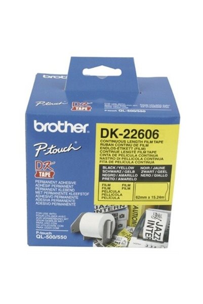 Brother Banda continua laminata DK22606 pentru etichetatoare