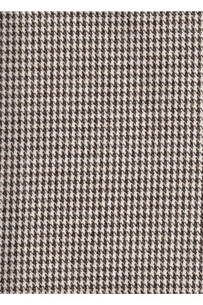 Enesar Home Keten Kaz Ayağı Döşemelik Kumaş Premium Dokuma Vizon